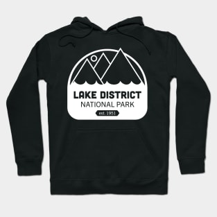 Lake District National Park Logo Badge Design Hoodie